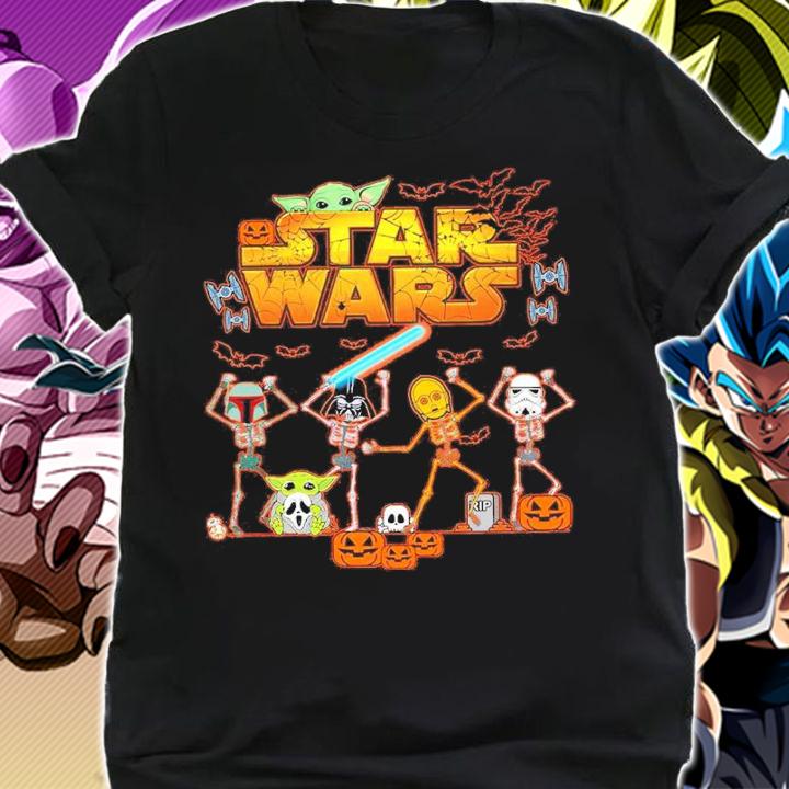 Star Wars Skeleton Disney Halloween Shirt t-shirt