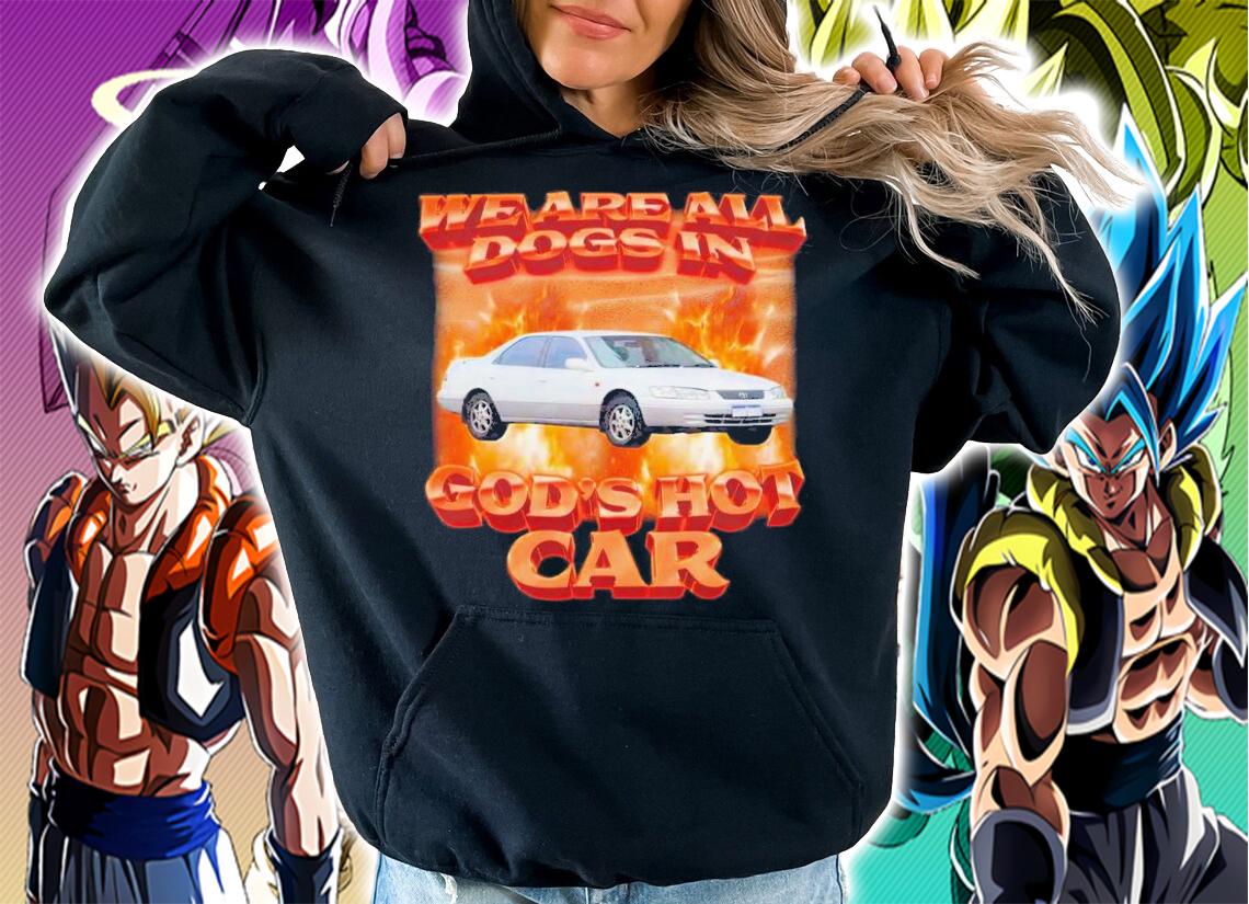 Swag Stimulus We Are All Dogs In God's Hot Car T-Shirt t-shirt