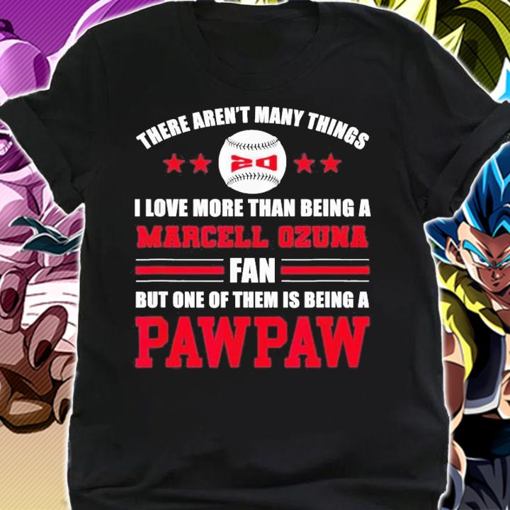 There Aren't Many Things I Love More Than Being A Marcell Ozuna Fan T-Shirt t-shirt