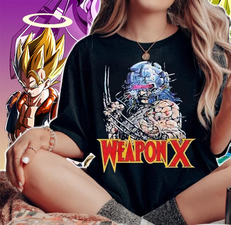 Weapon X Marvel X-Men shirt t-shirt woman shirt