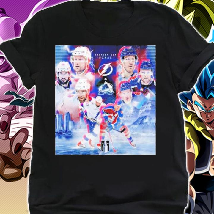 Colorado Avalanche Vs Tampa Bay Lightning 2022 Stanley Cup Final Matchup Shirt t-shirt