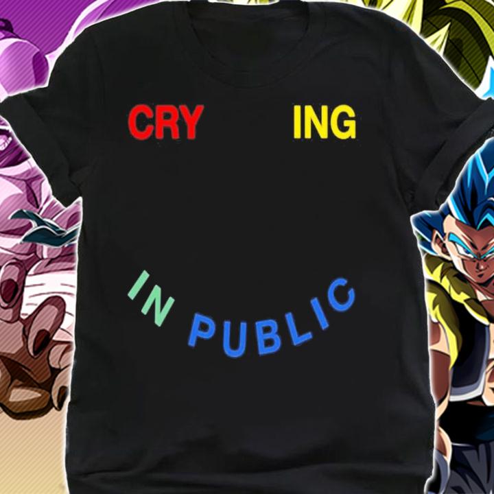 Crying In Public Remix shirt t-shirt