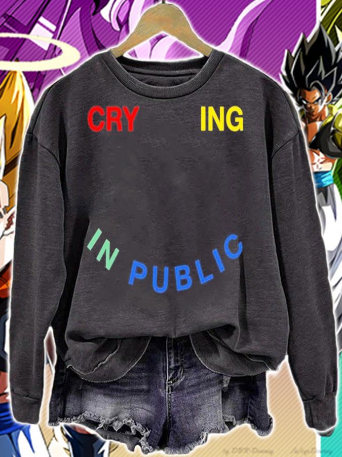 Crying In Public Remix shirt t-shirt