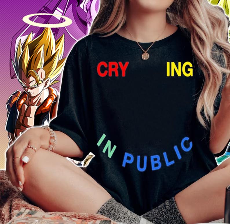 Crying In Public Remix shirt t-shirt