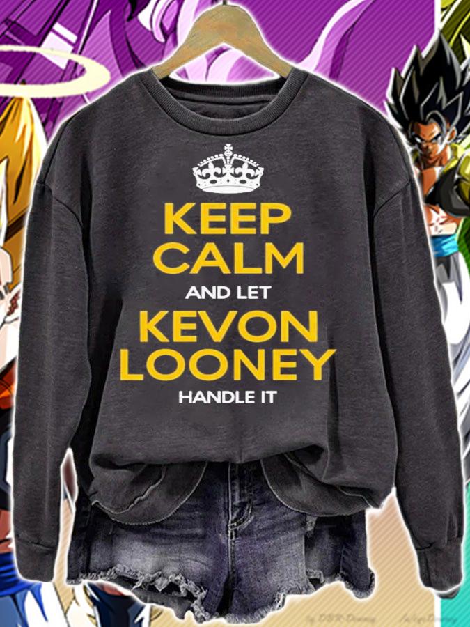 Dr Nirav Pandya Keep Calm And Let Kevon Loone Handle It T-Shirt t-shirt