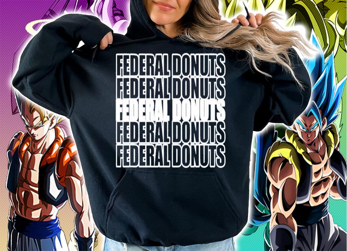 Federal Donuts Repeat Design Donuts T-Shirt t-shirt hoodie