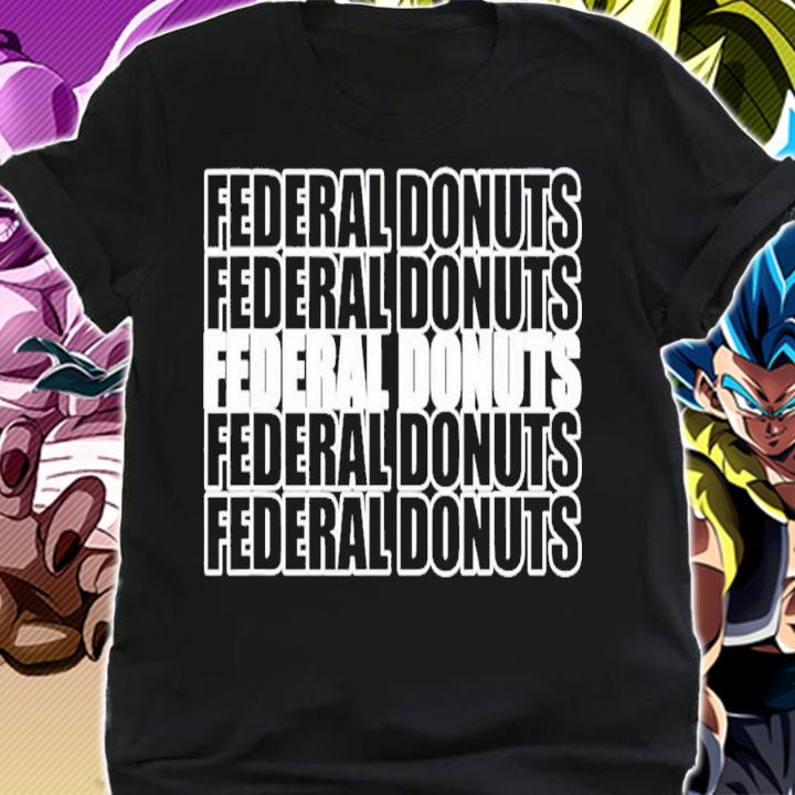 Federal Donuts Repeat Design Donuts T-Shirt t-shirt shirt
