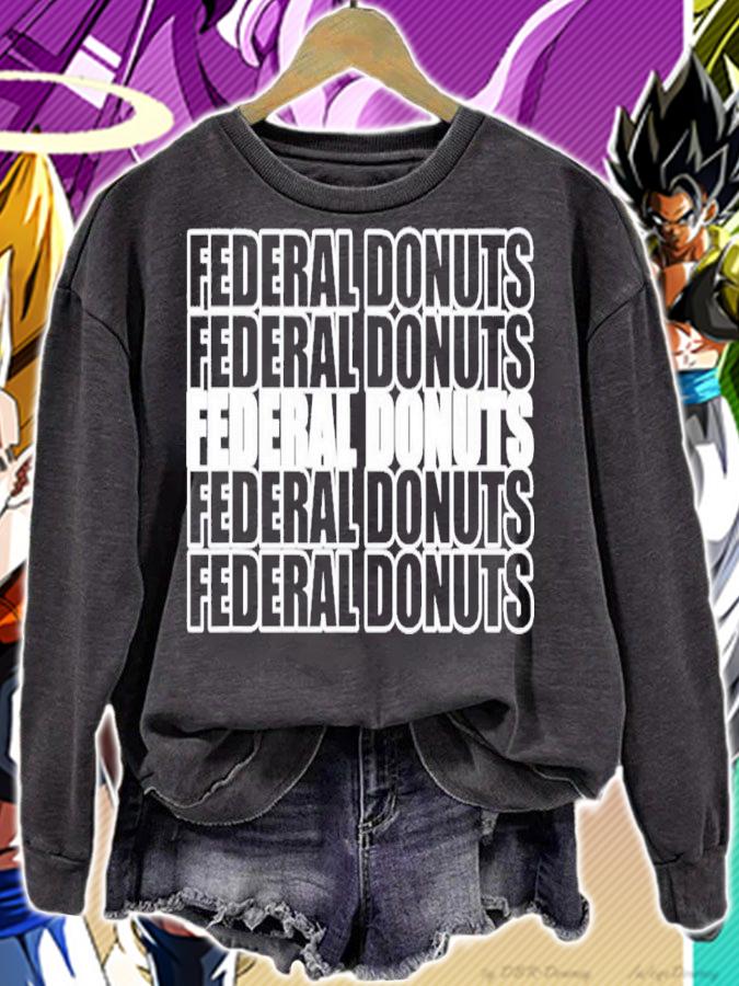 Federal Donuts Repeat Design Donuts T-Shirt t-shirt sweatshirt