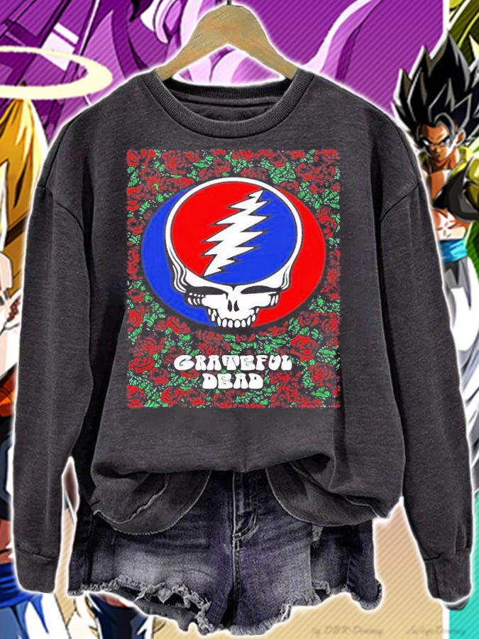 Flowering Dead Heads Grateful Dead T-Shirt t-shirt sweatshirt