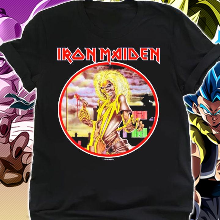Iron Maiden Killers Head Vinyl Shirt t-shirt shirt
