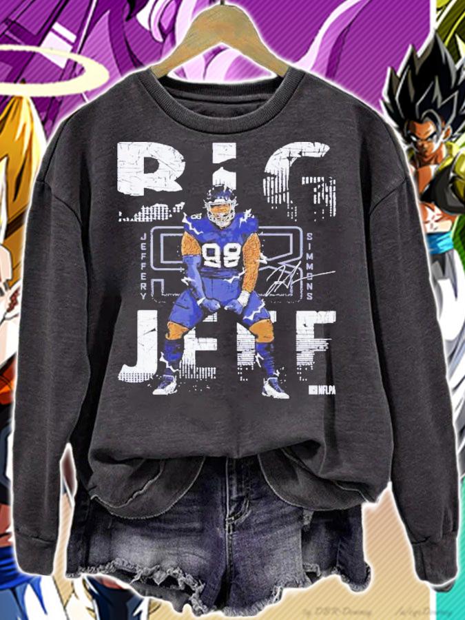 Jeffery Simmons Tennessee Big Jeff Football Signature T-Shirt t-shirt sweatshirt