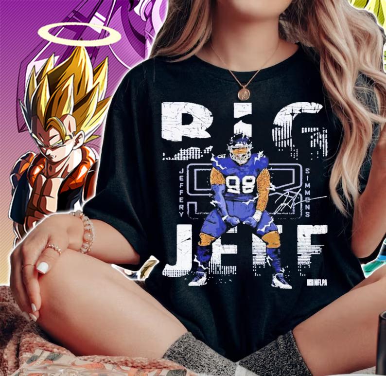Jeffery Simmons Tennessee Big Jeff Football Signature T-Shirt t-shirt woman shirt
