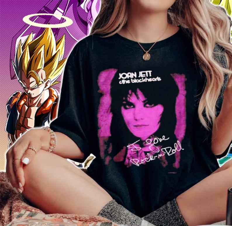 Joan Jett I Love Rock And Roll Shirt t-shirt woman shirt