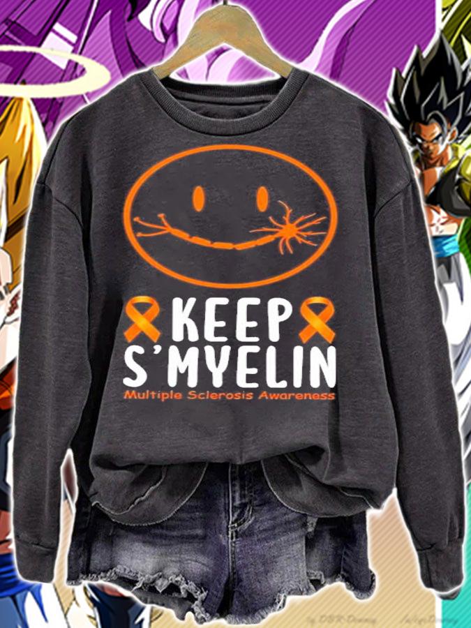 Keep S'Myelin Multiple Sclerosis Awareness T-Shirt t-shirt