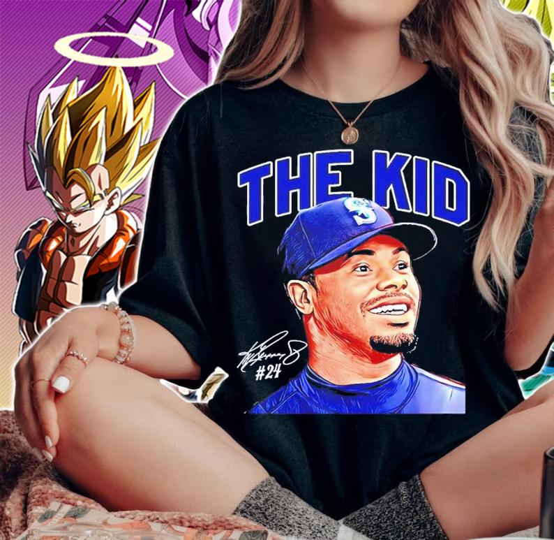 Ken Griffey Jr Seattle The Kid Baseball Legend Signature Shirt t-shirt