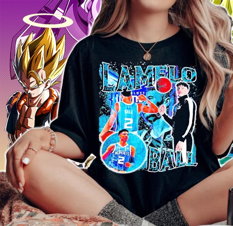 Lamelo Ball Retro 90s T-Shirt t-shirt woman shirt