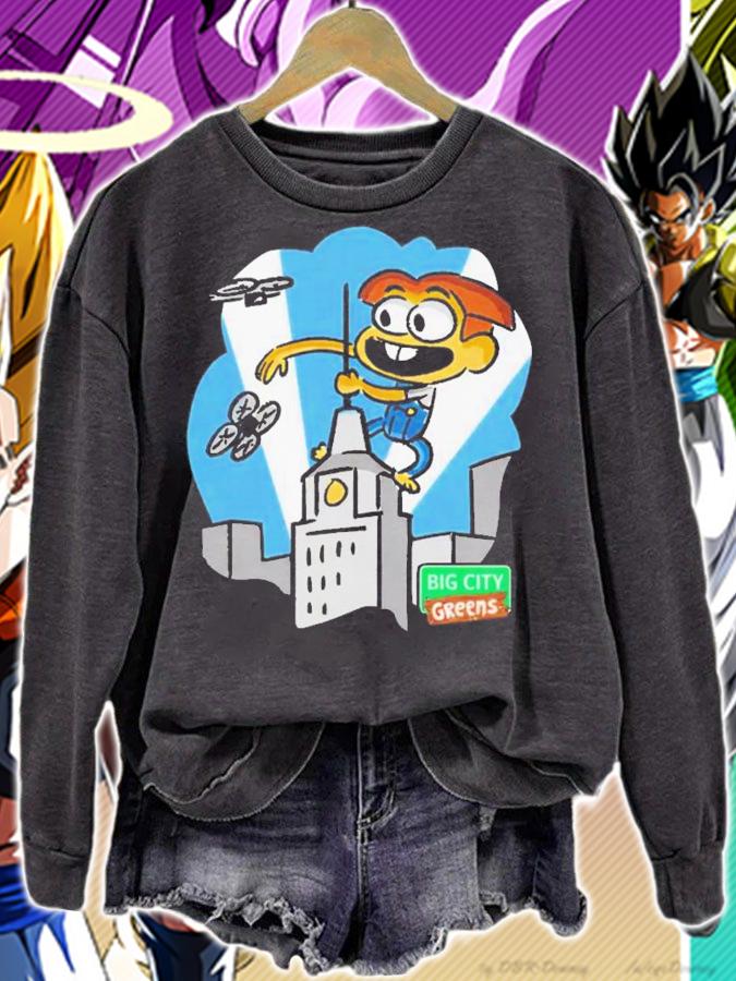 Lowtwait Big City Greens T-Shirt t-shirt sweatshirt