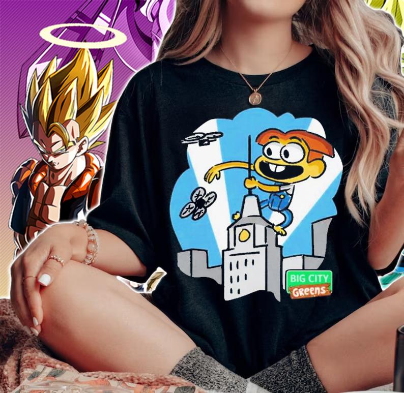 Lowtwait Big City Greens T-Shirt t-shirt woman shirt