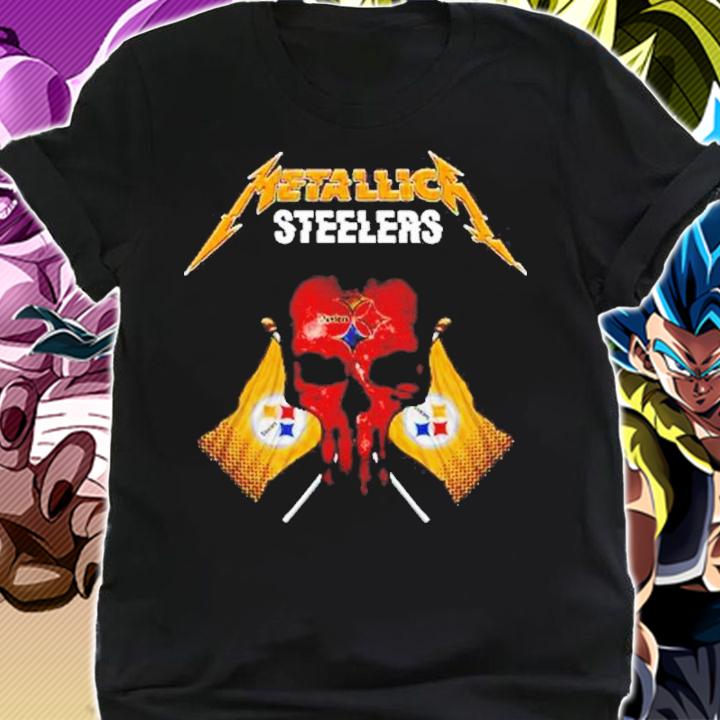 Metallica Steelers Punisher Skull Pittsburgh Steelers Shirt t-shirt shirt
