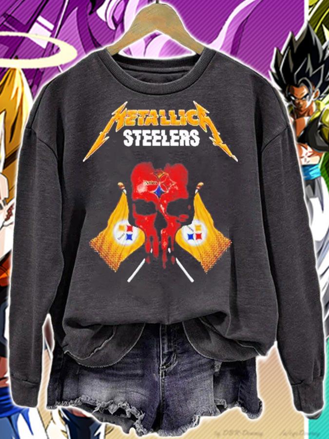 Metallica Steelers Punisher Skull Pittsburgh Steelers Shirt t-shirt sweatshirt