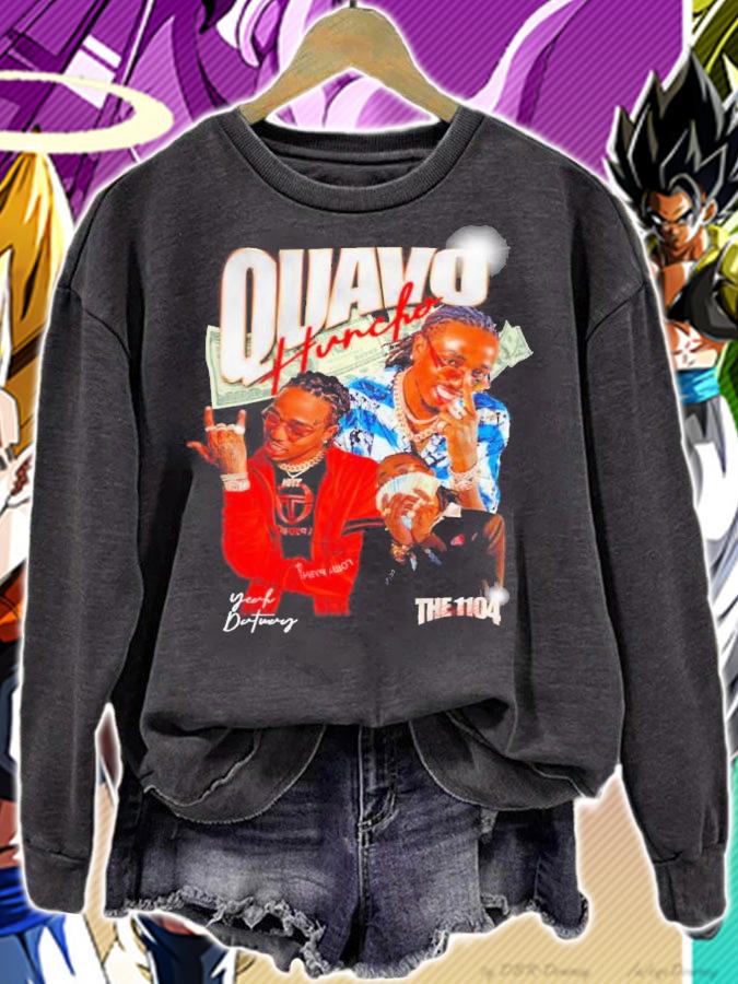 Quavo Huncho Bootleg American Rapper Musician Shirt t-shirt sweatshirt
