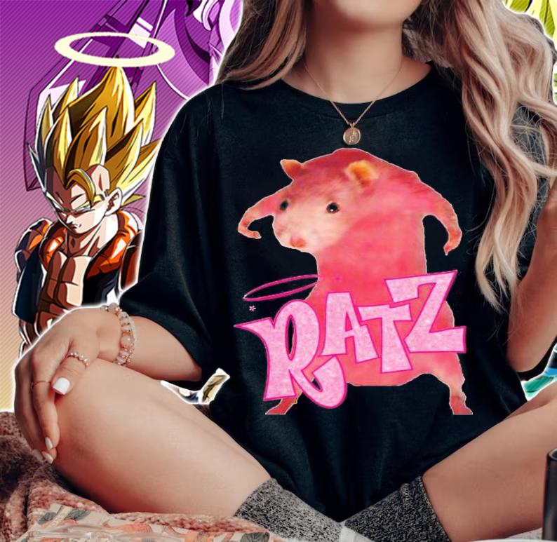 Ratz Mouse Bratz Pink Magical Cheese T-Shirt t-shirt