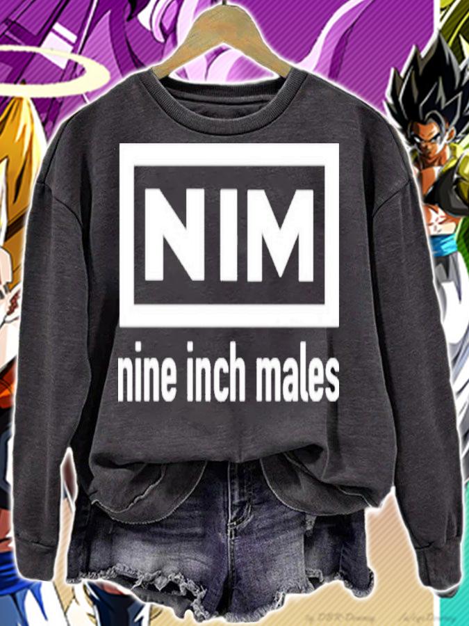 Nim nine inch males shirt t-shirt sweatshirt