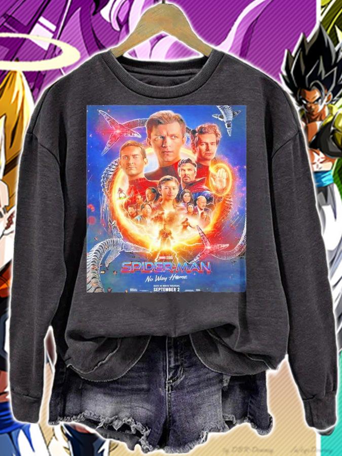 No Way Home Spider-Man Movie Poster September 2 Shirt t-shirt sweatshirt