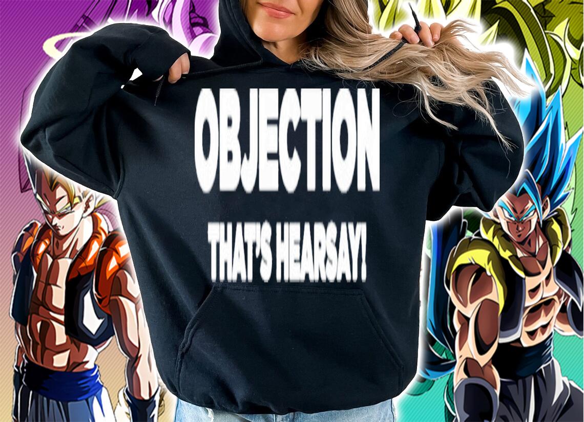 Objection Thats Hearsay Johnny Depp Shirt t-shirt