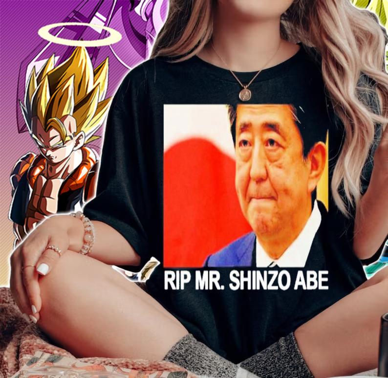 RIP Pray For Mr. Shinzo Abe Shirt t-shirt woman shirt