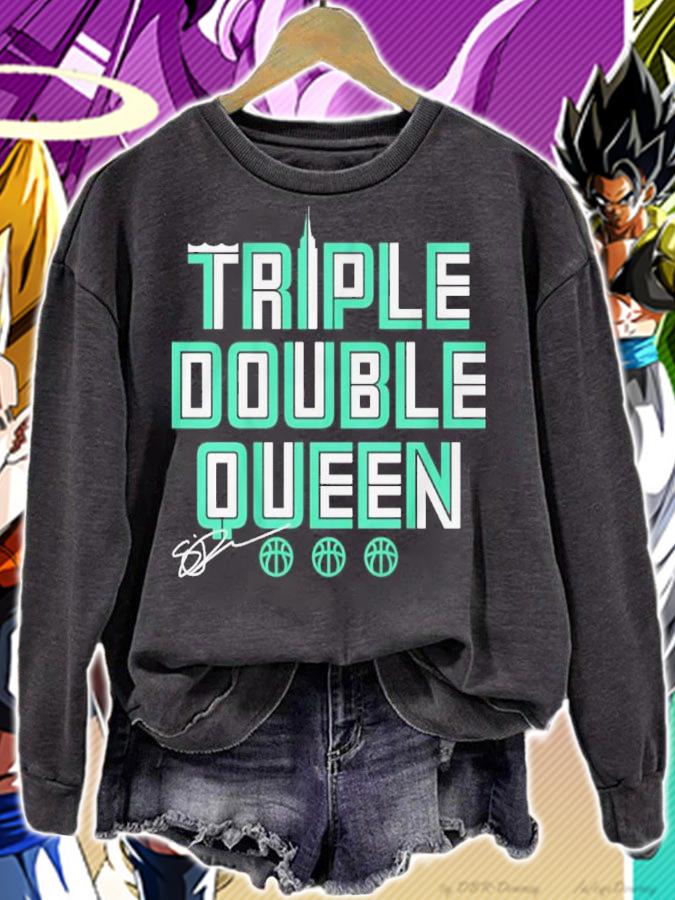Sabrina Ionescu Triple-double Queen Shirt t-shirt sweatshirt