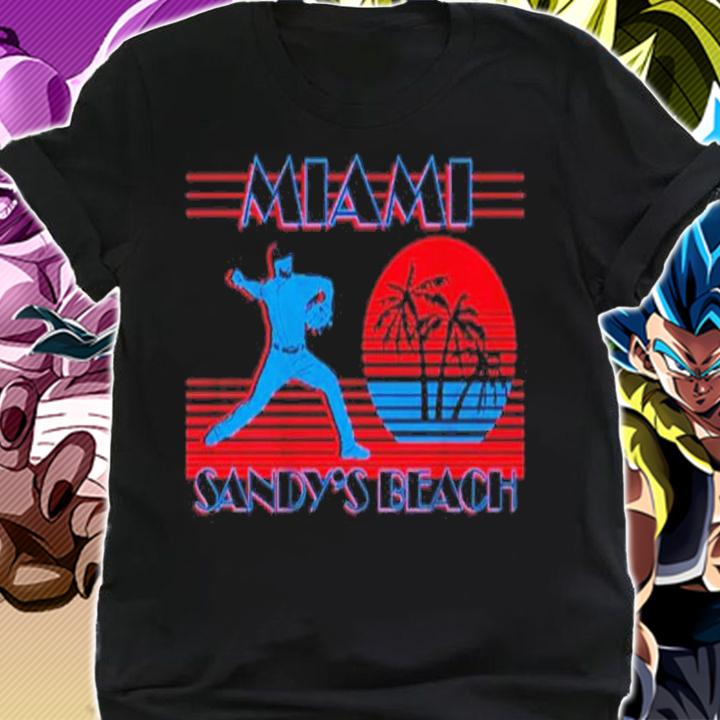 Sandy Alcntara Sandy's Beach shirt t-shirt