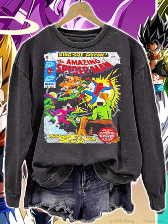 Spider-Man Sinister Six Comic Rerto shirt t-shirt sweatshirt