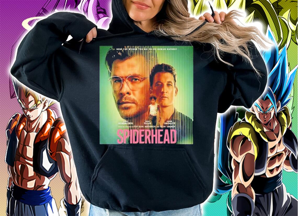 Spiderhead Chris Hemsworth Miles Teller Jurnee Smollett Shirt t-shirt hoodie
