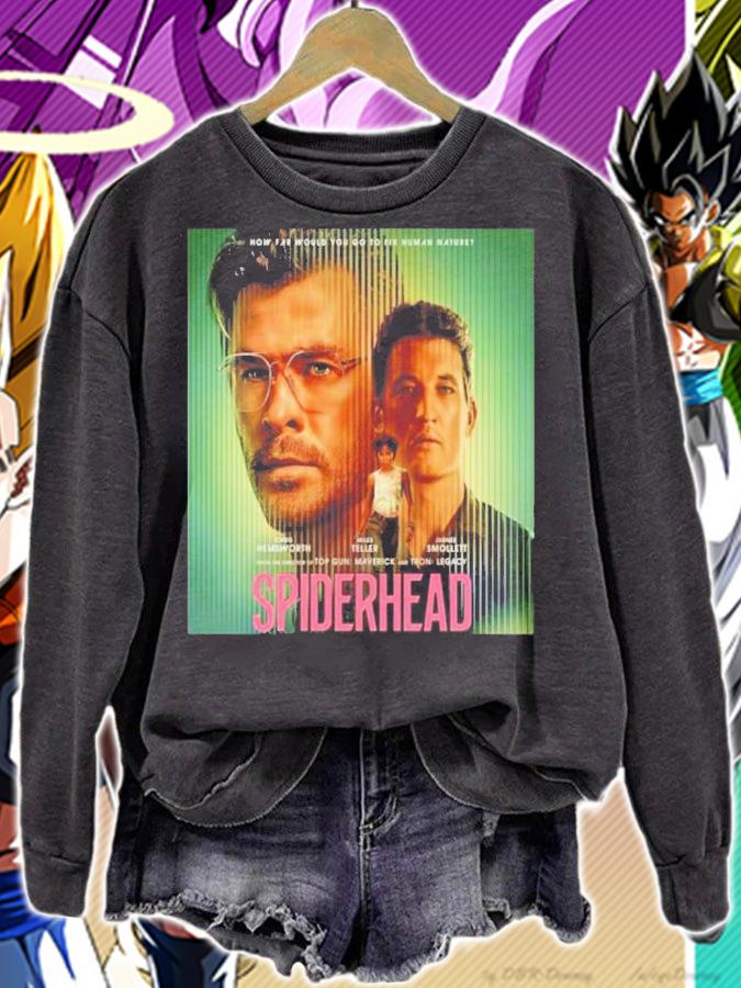 Spiderhead Chris Hemsworth Miles Teller Jurnee Smollett Shirt t-shirt sweatshirt