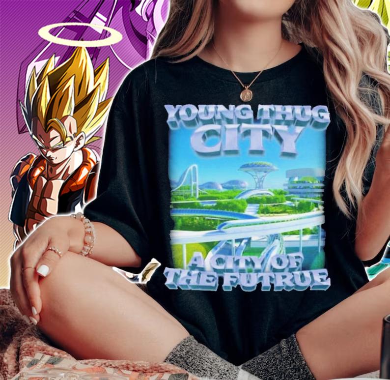 Swag Stimulus Young Thug City A City Of The Futrue T-Shirt t-shirt