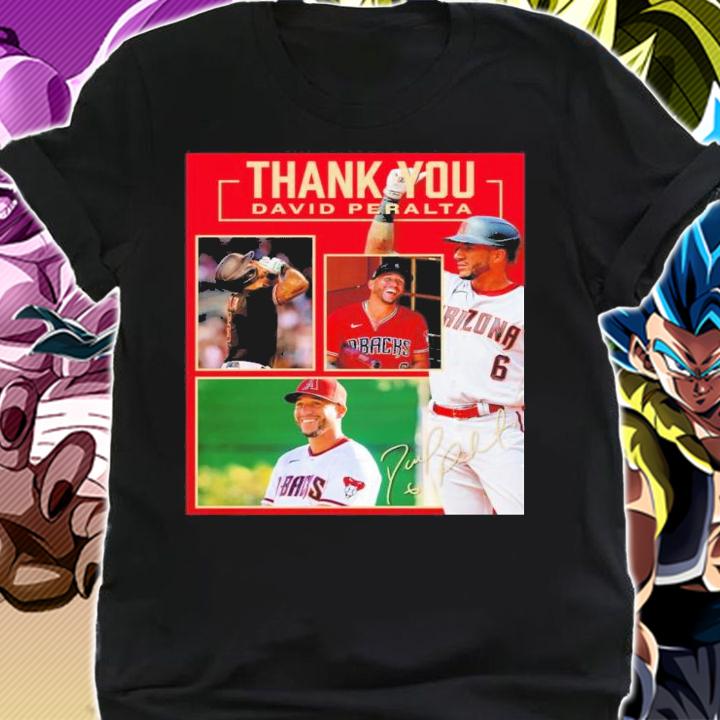 Thank You David Peralta Arizona Diamondbacks Signature Shirt t-shirt shirt