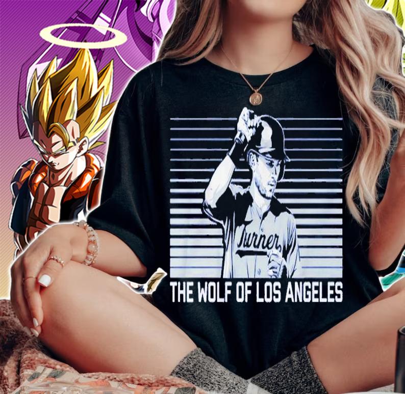 Trea Turner The Wolf Of Los Angeles shirt t-shirt woman shirt