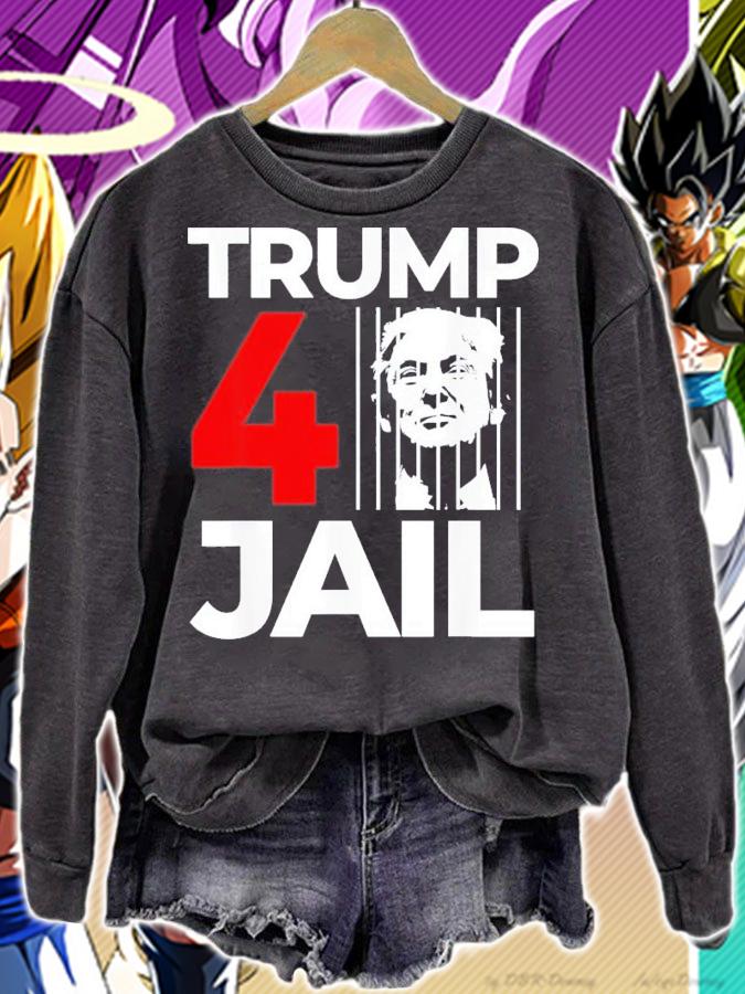 Trump 4 Jail FBI Searches Trump's House Prison Trump For Prison T-Shirt t-shirt