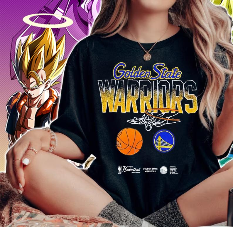 Warriors Courtside Splatter Shirt t-shirt