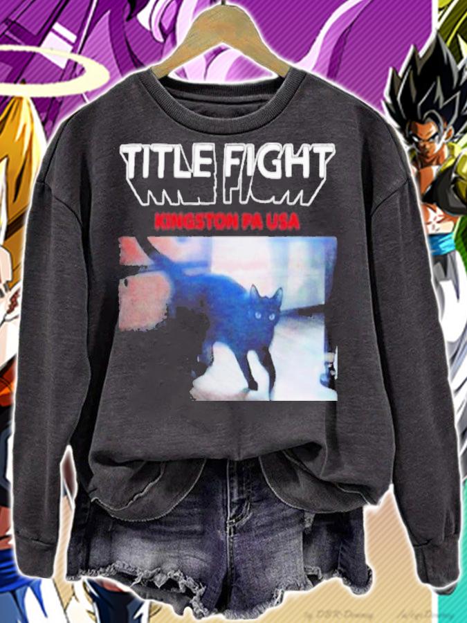 Title Fight Kingston Cat shirt t-shirt