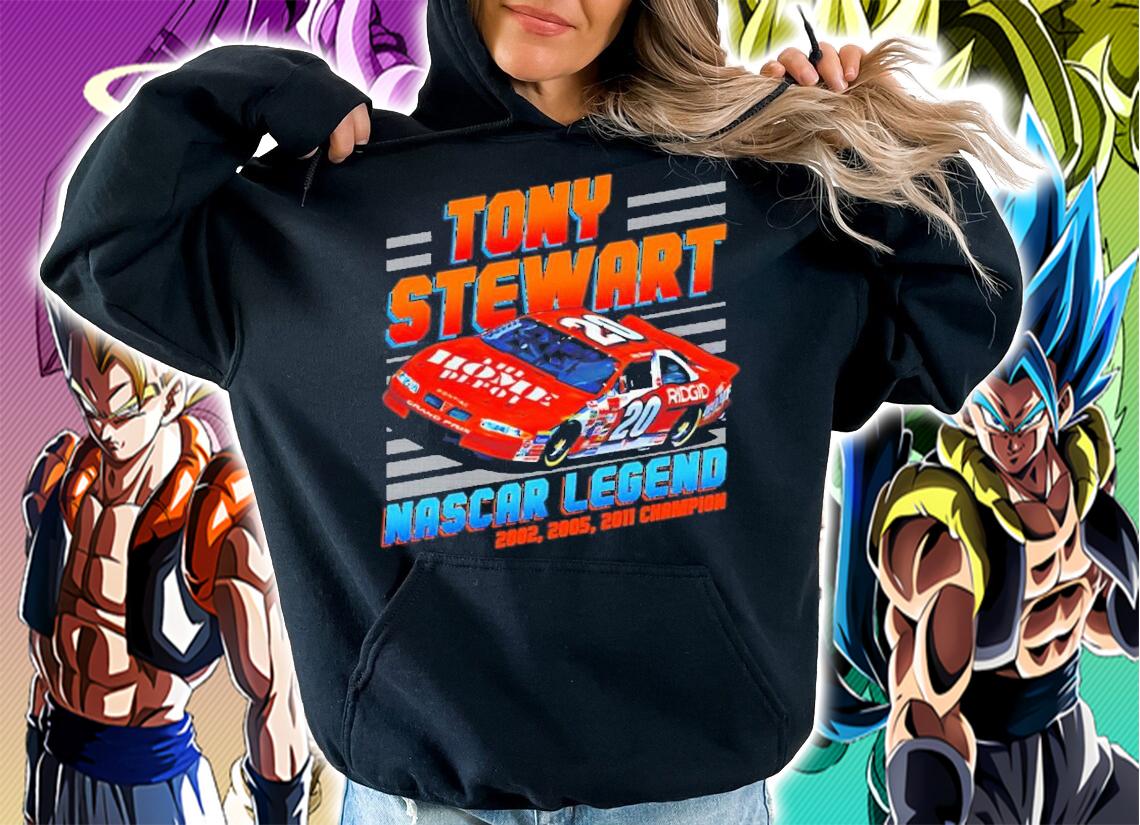 Tony Stewart Nascar Champion 2002 2005 2011 T-Shirt t-shirt hoodie