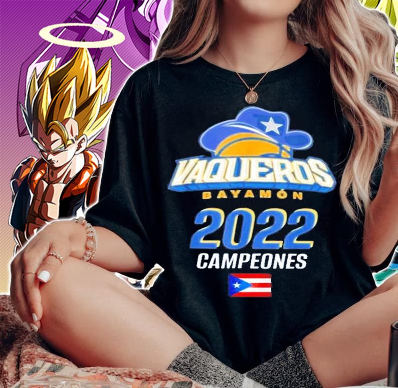 Vaqueros De Bayamon Campeones 2022 T-Shirt t-shirt woman shirt