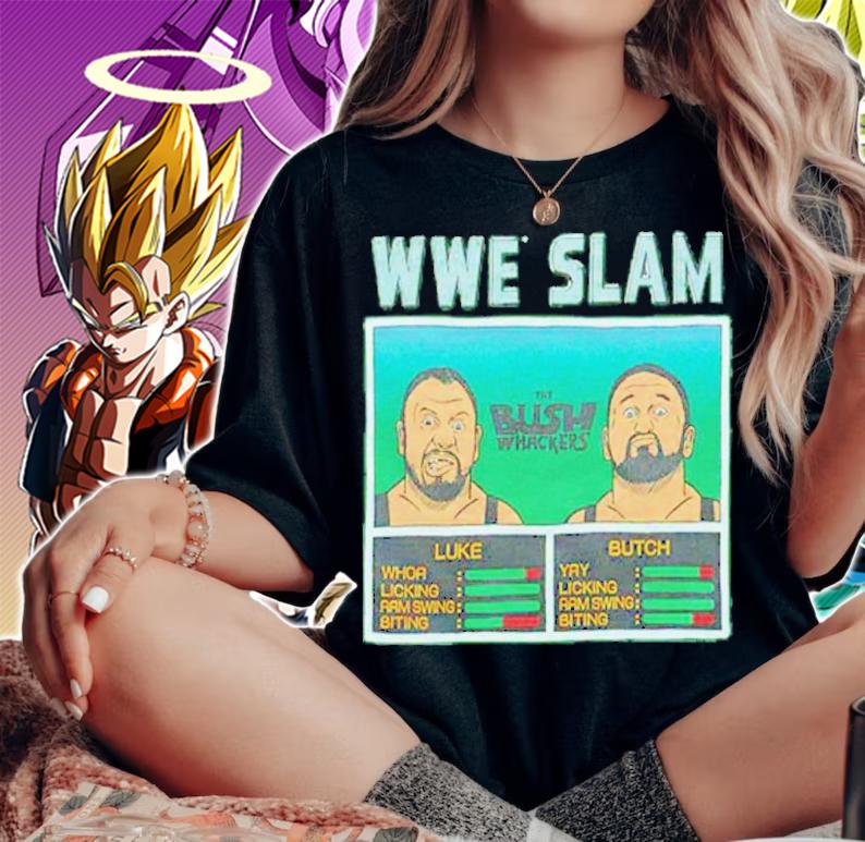 WWE Slam The Bushwhackers Luke And Butch Shirt t-shirt