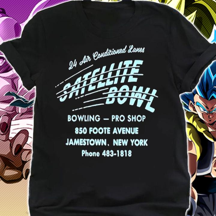 23 Air Conditioned Lanes Satellite Bowl Bowling Pro Shop Shirt t-shirt shirt