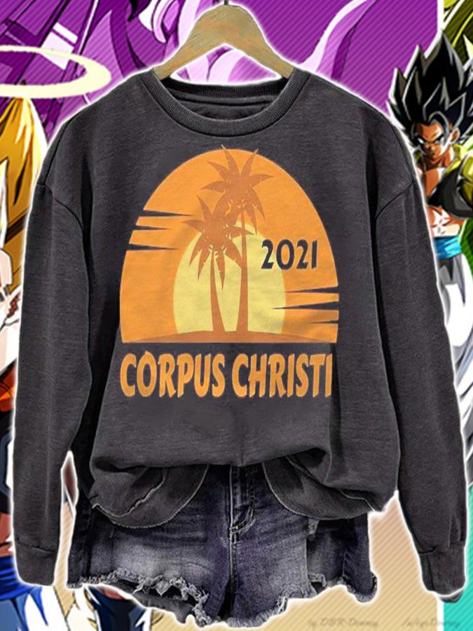 2021 Corpus Christi Vacation Texas Beach Shirt t-shirt sweatshirt