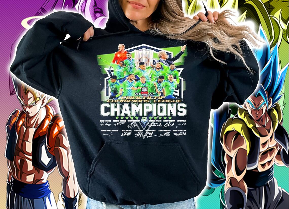 2022 Concacaf Champions League Champions Signatures T-Shirt t-shirt hoodie
