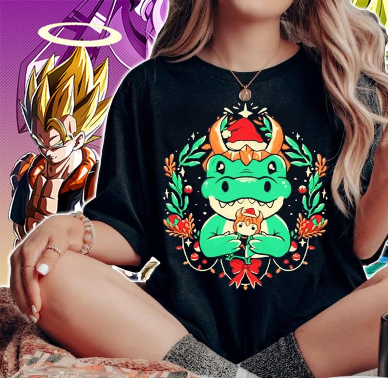 Alligator Christmas Cute Geek Movie Xmas Shirt t-shirt