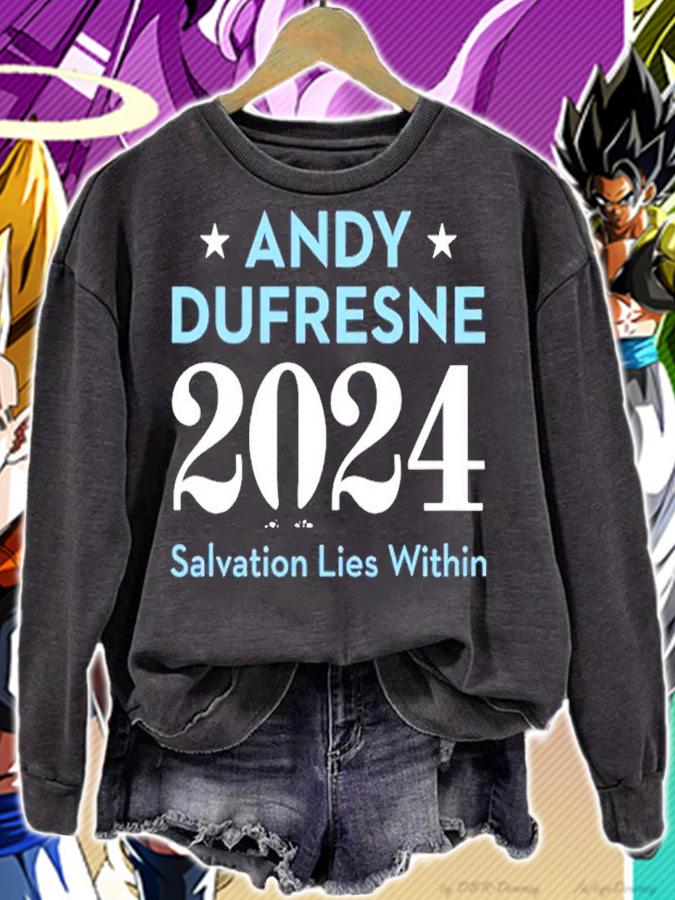 Andy Dufresne 2024 salvation lies within shirt t-shirt