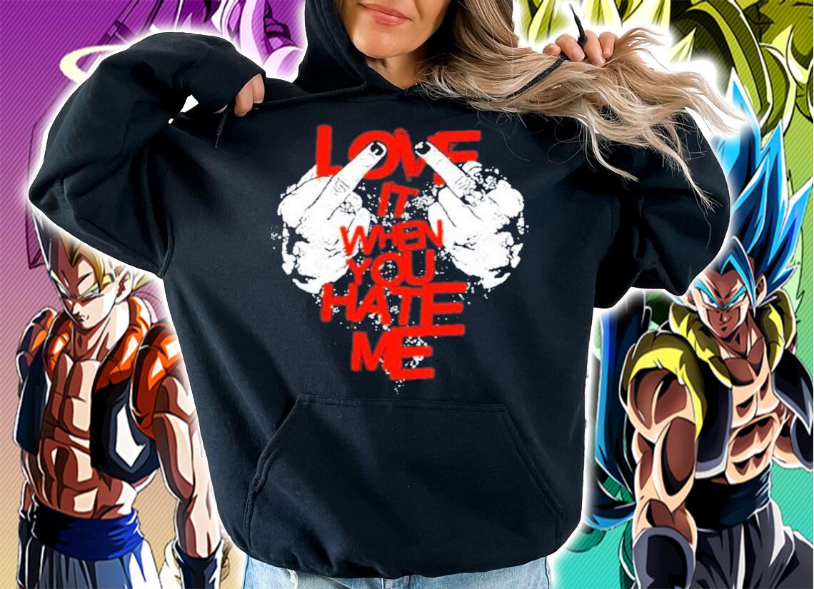 Avril lavigne love it when you hate me shirt t-shirt hoodie